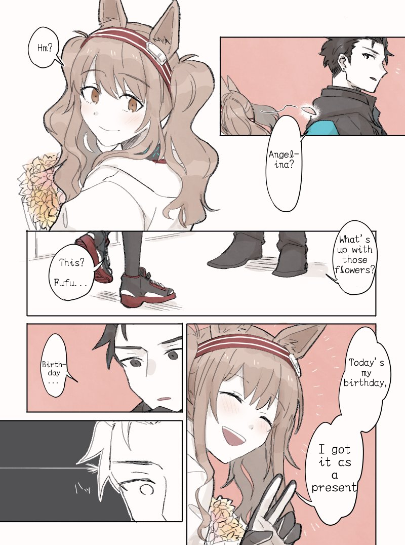 Arknights - Happy Birthday, Angelina! (Doujinshi) cover