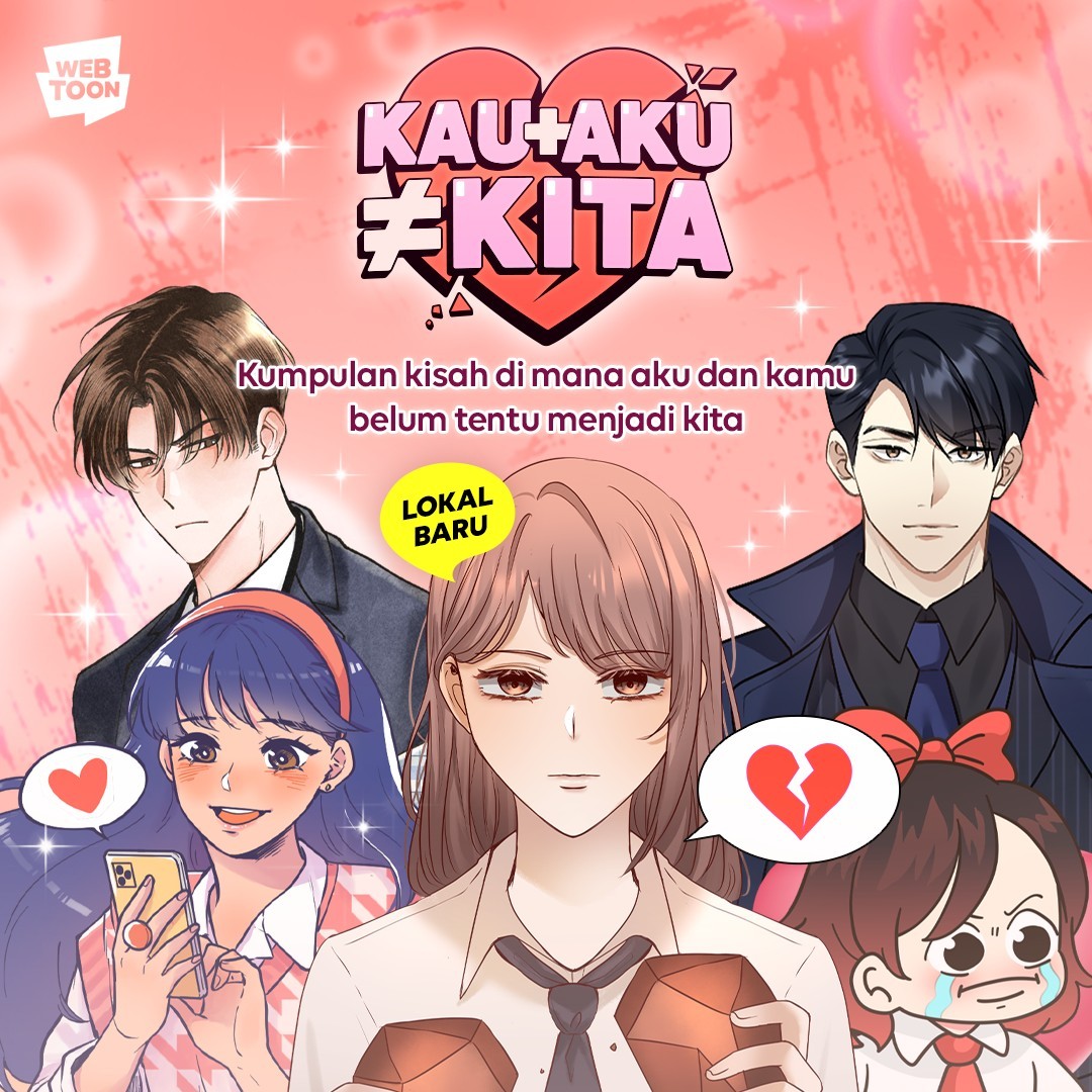 YOU + ME ≠ WE cover